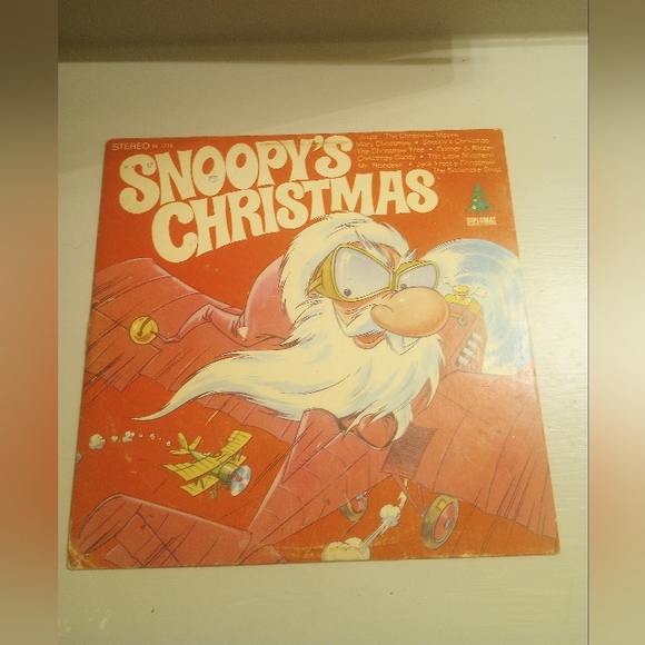 Peanuts Other - Diplomat Records Vintage Snoopy's Christmas Record